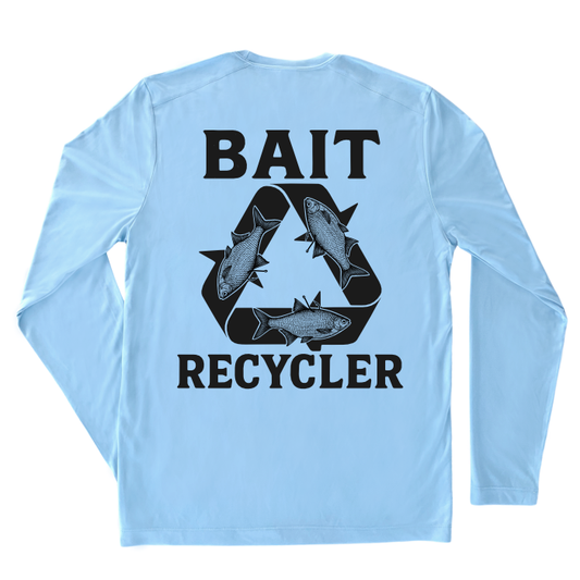 Bait Recycler Parody Performance Fishing Shirt