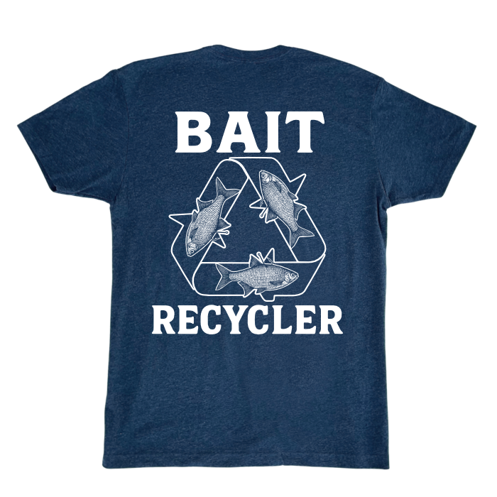 Bait Recycler Parody Fishing T-Shirt