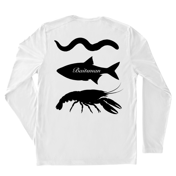 Freshwater Baitsman Stamp Satirical Performance Fishing Shirt