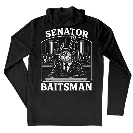 Senator Baitsman Parody Peformance Fishing Hoodie