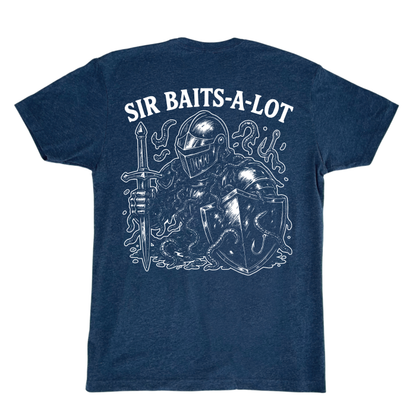 Sir Baits-A-Lot Humorous Fishing T-Shirt